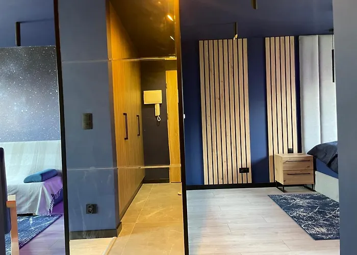 Galaxy Space, Centre And Beach, Fiesta Appartement Sopot